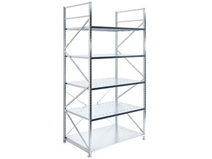  Стеллаж MS U 300/150x90/5 (Нагрузка на полку 250) перфорированная